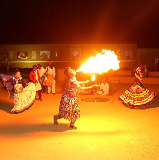 Cultural Music Dance Show Jaisalmer