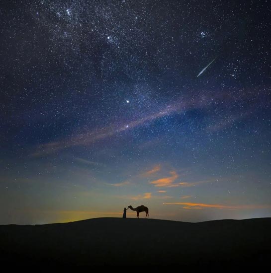 Star Gazing in Dunes